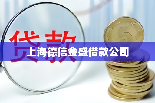 上海德信金盛借款公司 上海德信金盛借款公司