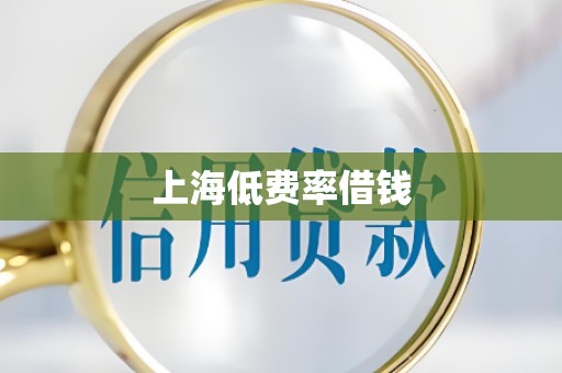 上海低费率借钱